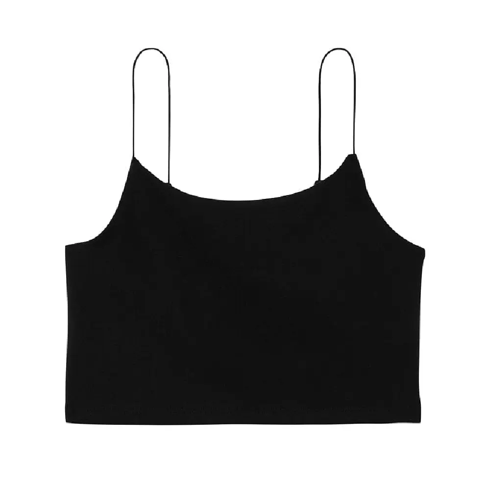 

Топ Victorias Secret Cotton Tank, черный
