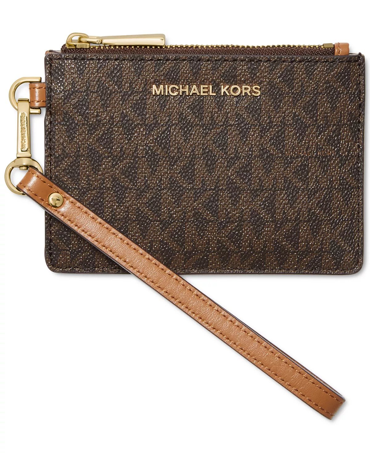 

Кошелек Michael Michael Kors Small Logo Coin, коричневый