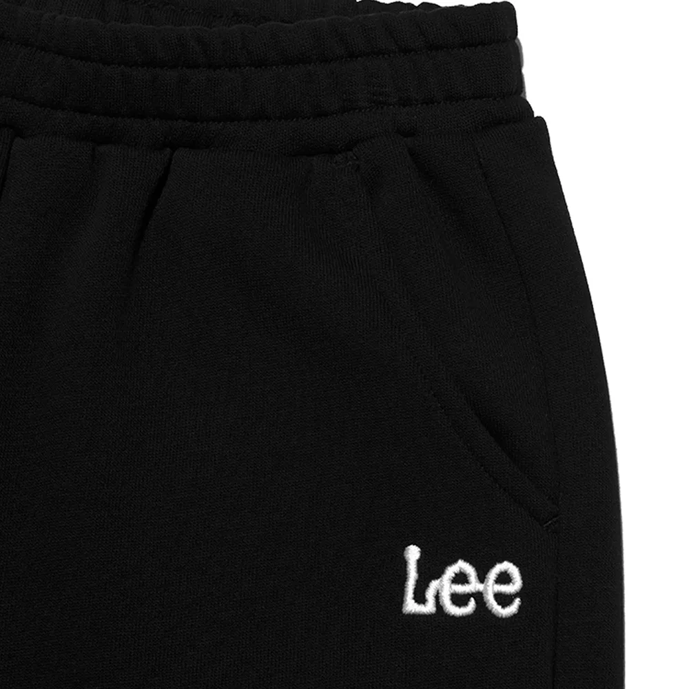 Детские чёрные спортивные брюки прямого кроя от Lee Kids — фото 3