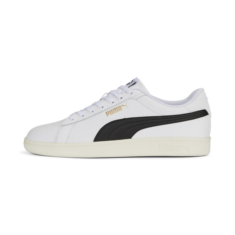 Кроссовки Smash 3.0 L для взрослых PUMA Белый Черный Золотой Матовый Слоновая кость, цвет gelb — фото 3