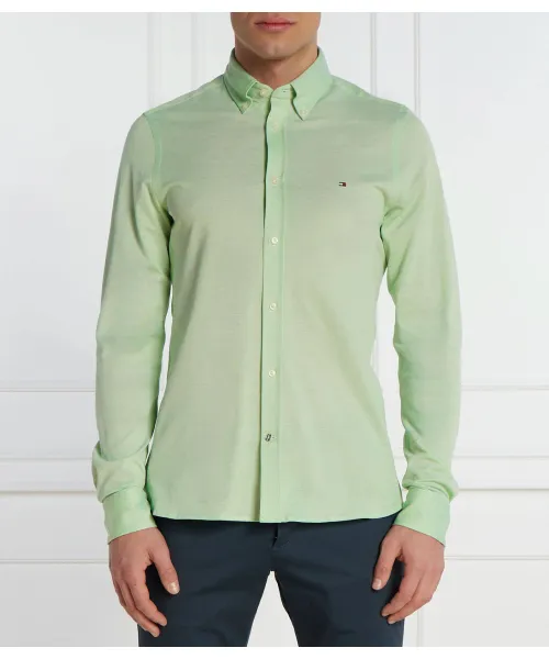 

Рубашка Slim fit Tommy Hilfiger, зеленый