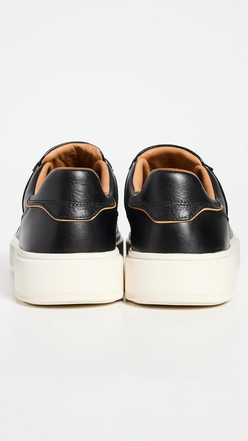 Кроссовки кожаные Allen Edmonds Oliver, Black — фото 3