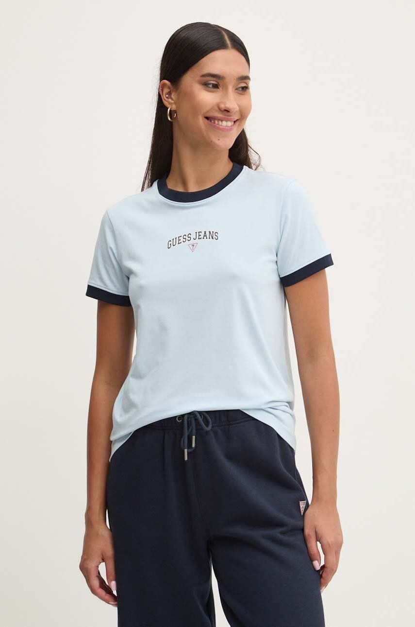 

Футболка Guess Jeans, синий
