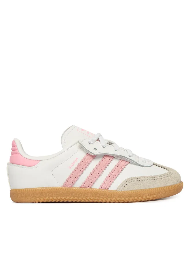 Adidas Кроссовки Samba OG Comfort Closure Elastic Lace JQ2028 белые