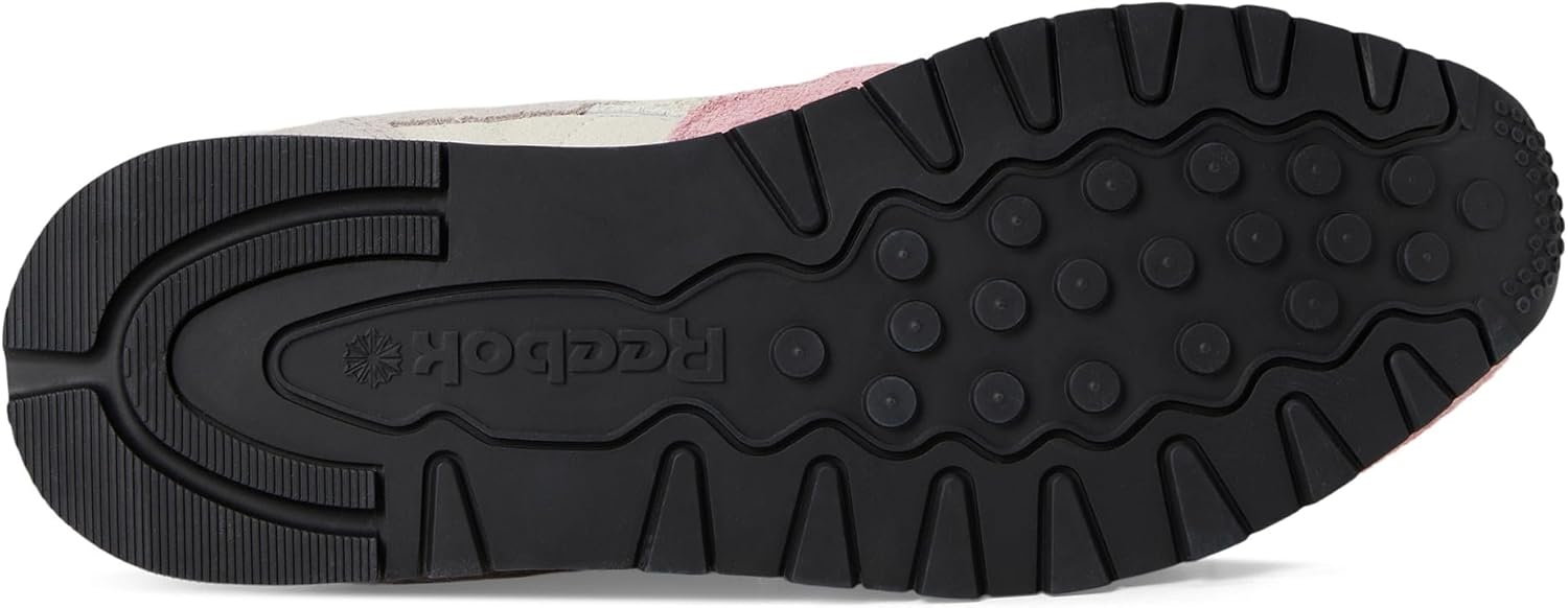 Классические кожаные кроссовки для взрослых, унисекс V1 Reebok, серый/песочный — фото 3