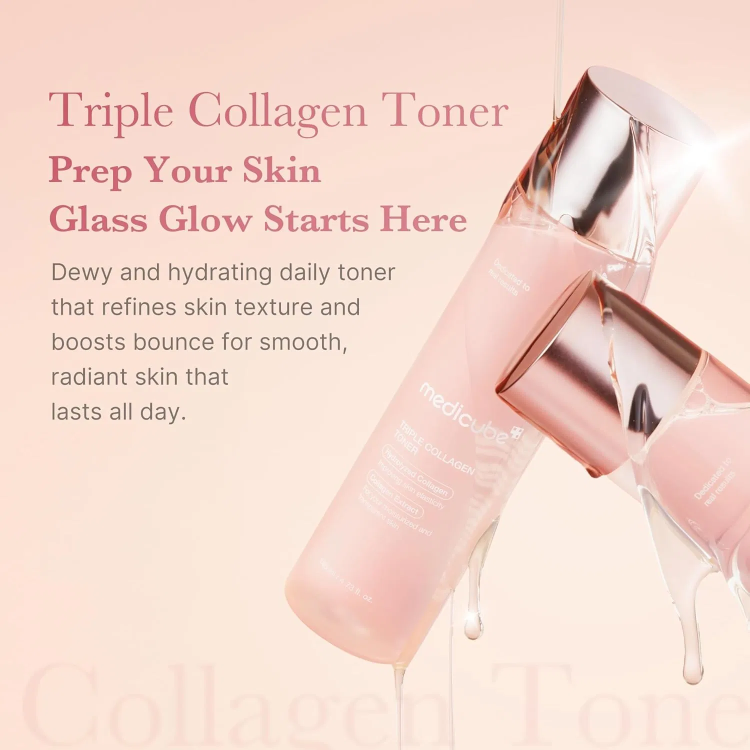 Тоник Medicube — Тонер для лица Triple Collagen Toner — фото 2