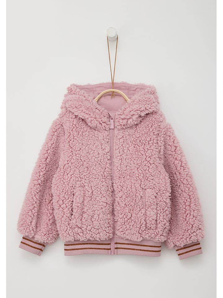 

Флисовая куртка s.Oliver Fleecejacke, розовый