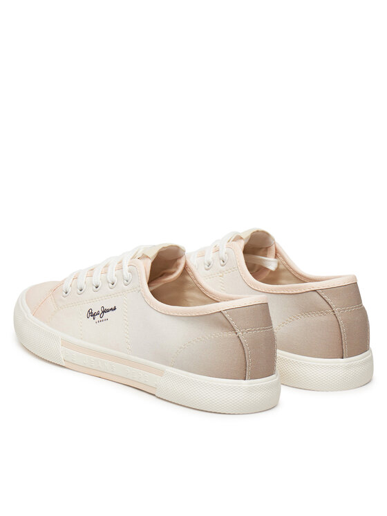 Тканевые кроссовки Brady Colors W PLS31600 Pepe Jeans, розовый — фото 3