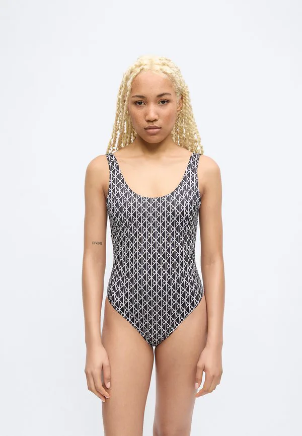 

Купальник-Бикини с вырезом на спине Calvin Klein Swimwear, Black, Черный, Купальник-Бикини с вырезом на спине Calvin Klein Swimwear, Black