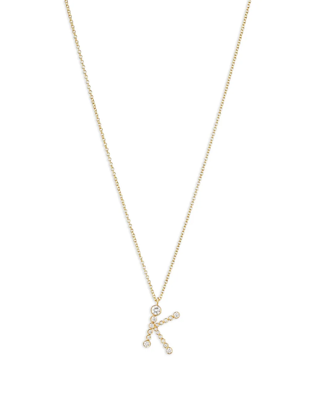 

Колье Soprano K из переработанного желтого золота с бриллиантами Sophie Bille Brahe