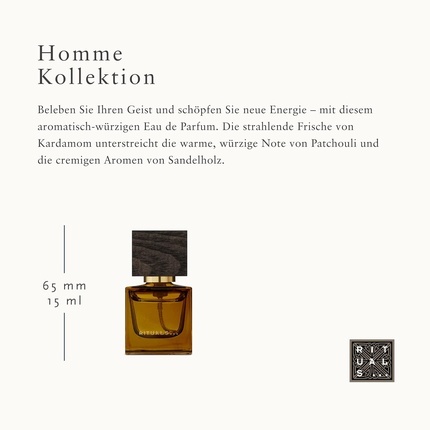 RITUALS The Ritual of Homme L'Essentiel Eau de Parfum Мужской аромат 15 мл — фото 3