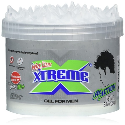 

Reaction Clear Styling Hair Gel Wetline Ultimate Hold 8.82oz Xtreme