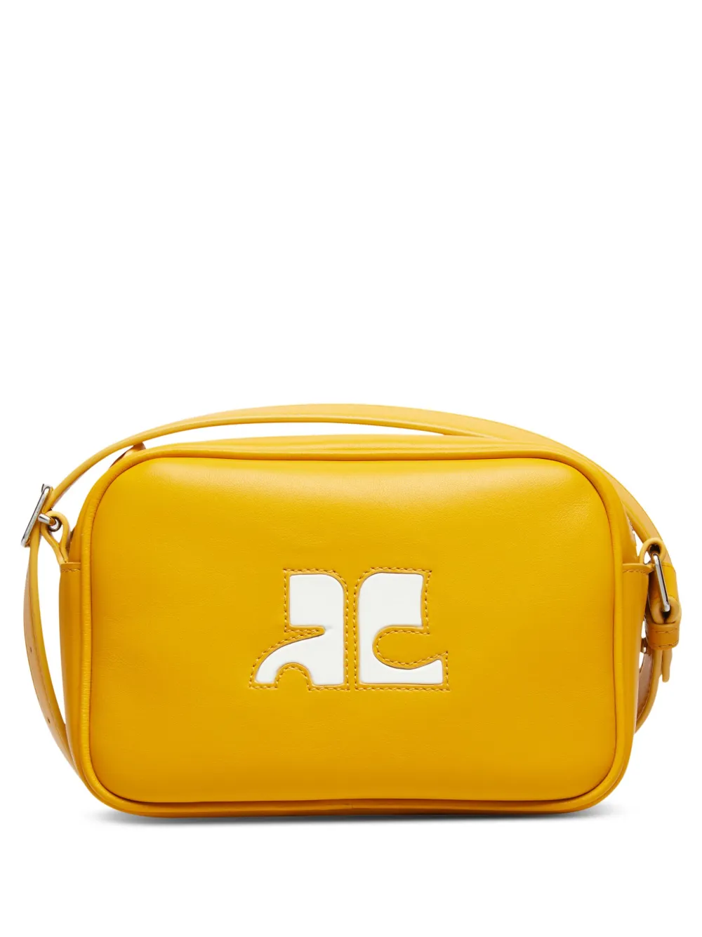

Каркасная сумка Reedition Courrèges, желтый