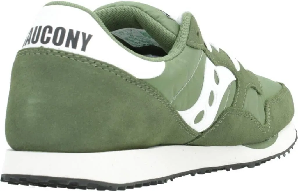 Мужские винтажные кроссовки Saucony DXN, зеленый — фото 3