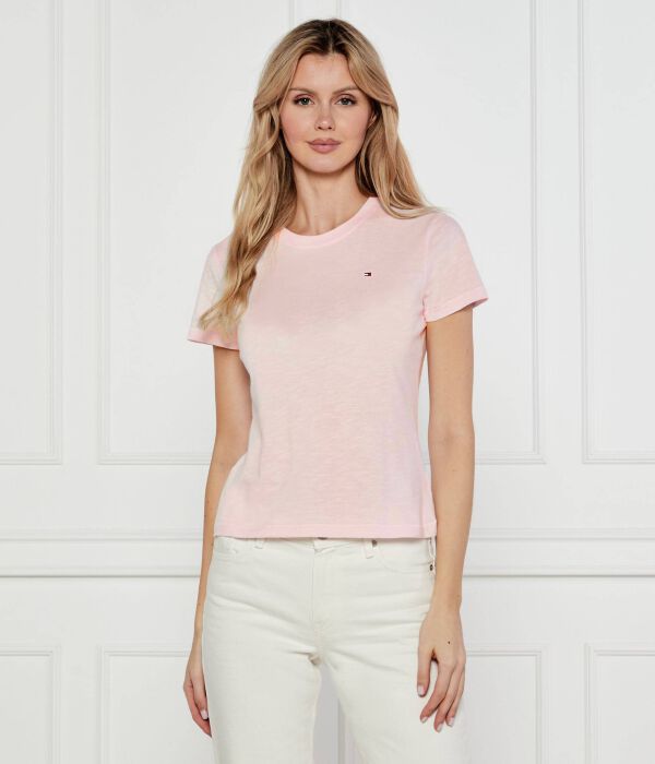 

Футболки Slim fit Tommy Hilfiger, розовый