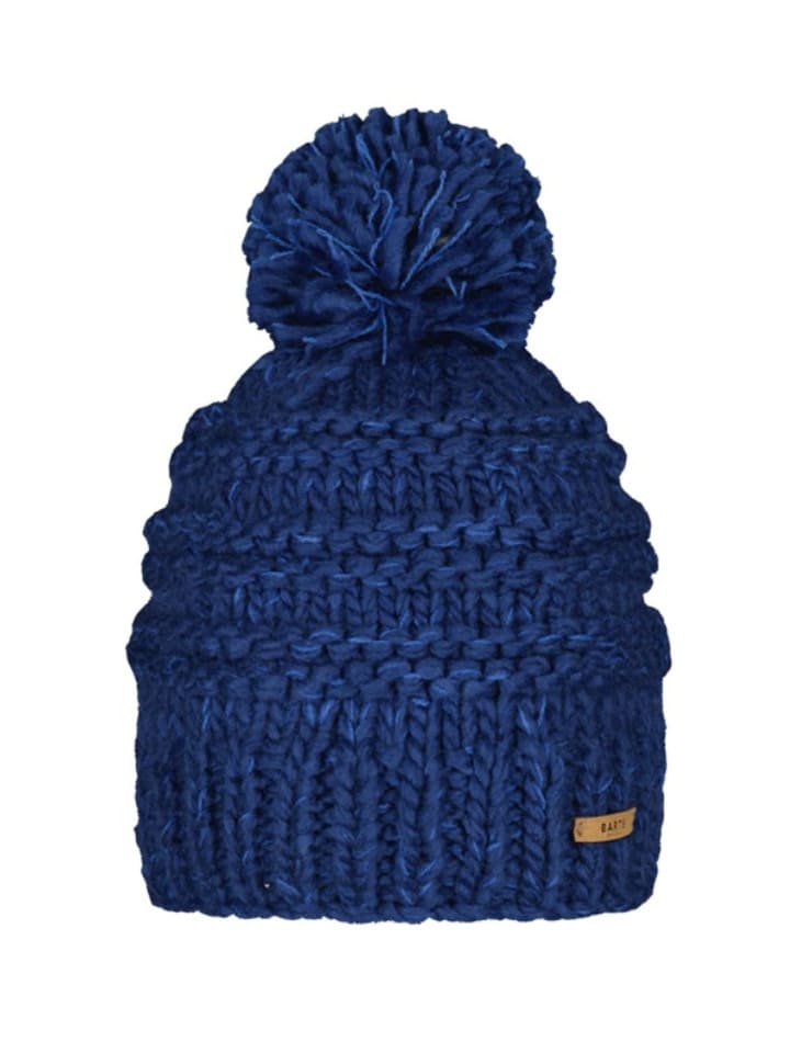 

Шапка Barts Jasmin Beanie Bommelmütze, синий