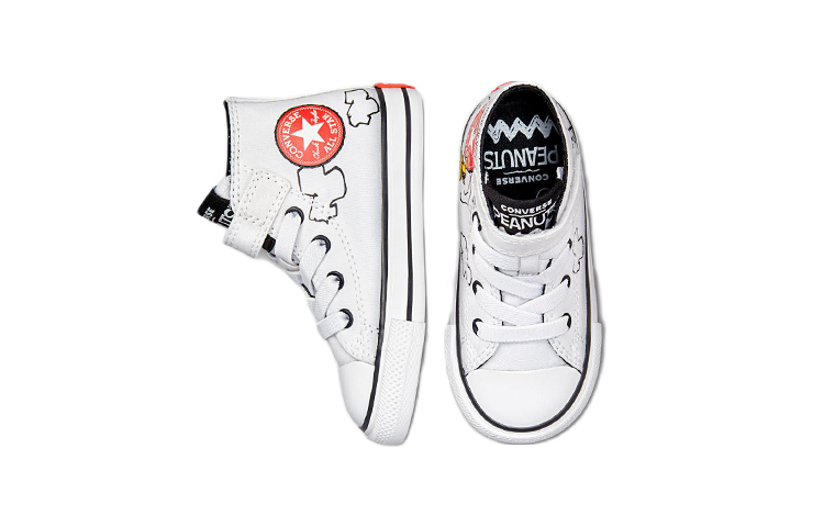 Кроссовки Converse Peanuts X Chuck Taylor All Star Easy-On High TD 'Snoopy And Woodstock' — фото 4
