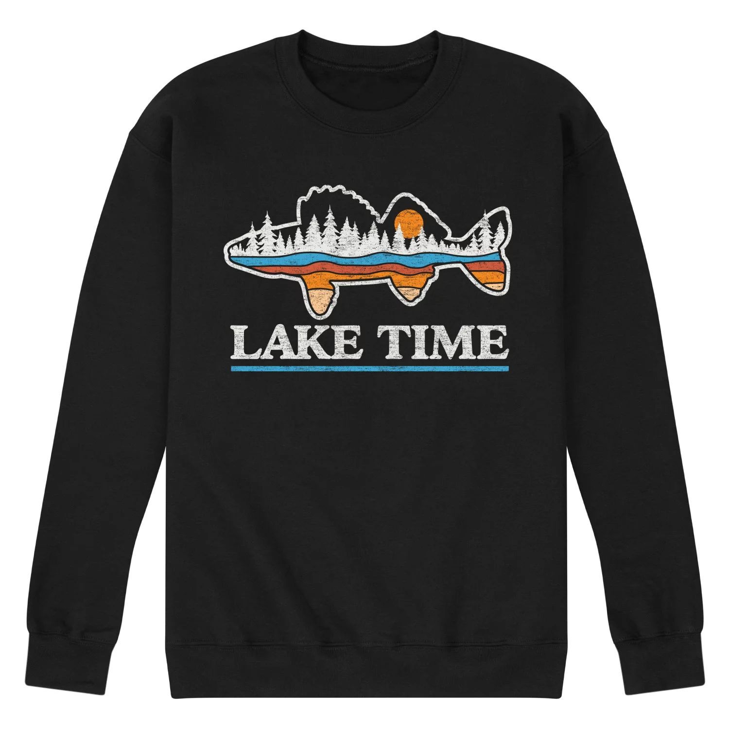 

Мужской свитшот с рисунком Lake Time Licensed Character
