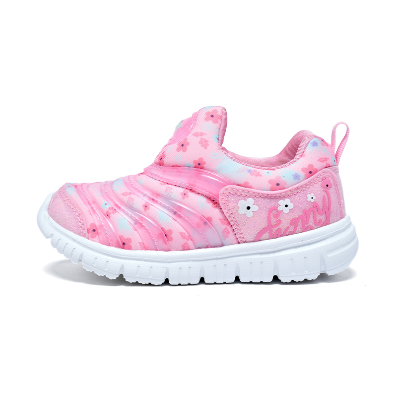 

Амортизирующие и дышащие низкие детские повседневные кеды Disney, розовый