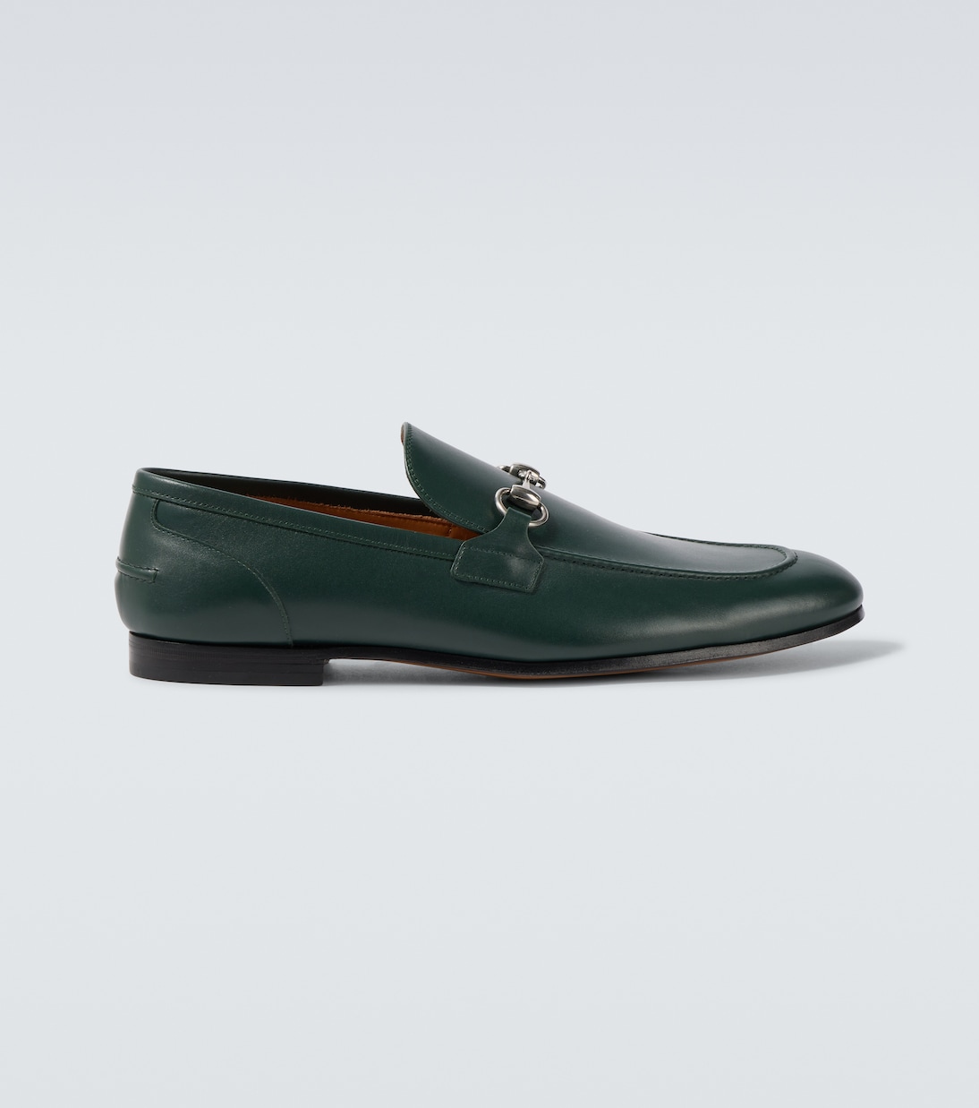 

Женские лоферы Jordaan с металлической пряжкой Horsebit Gucci, зеленый
