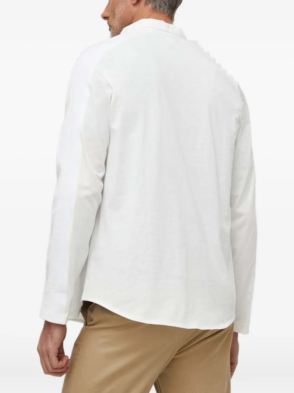 

Лонгслив с логотипной лентой Armani Exchange, белый