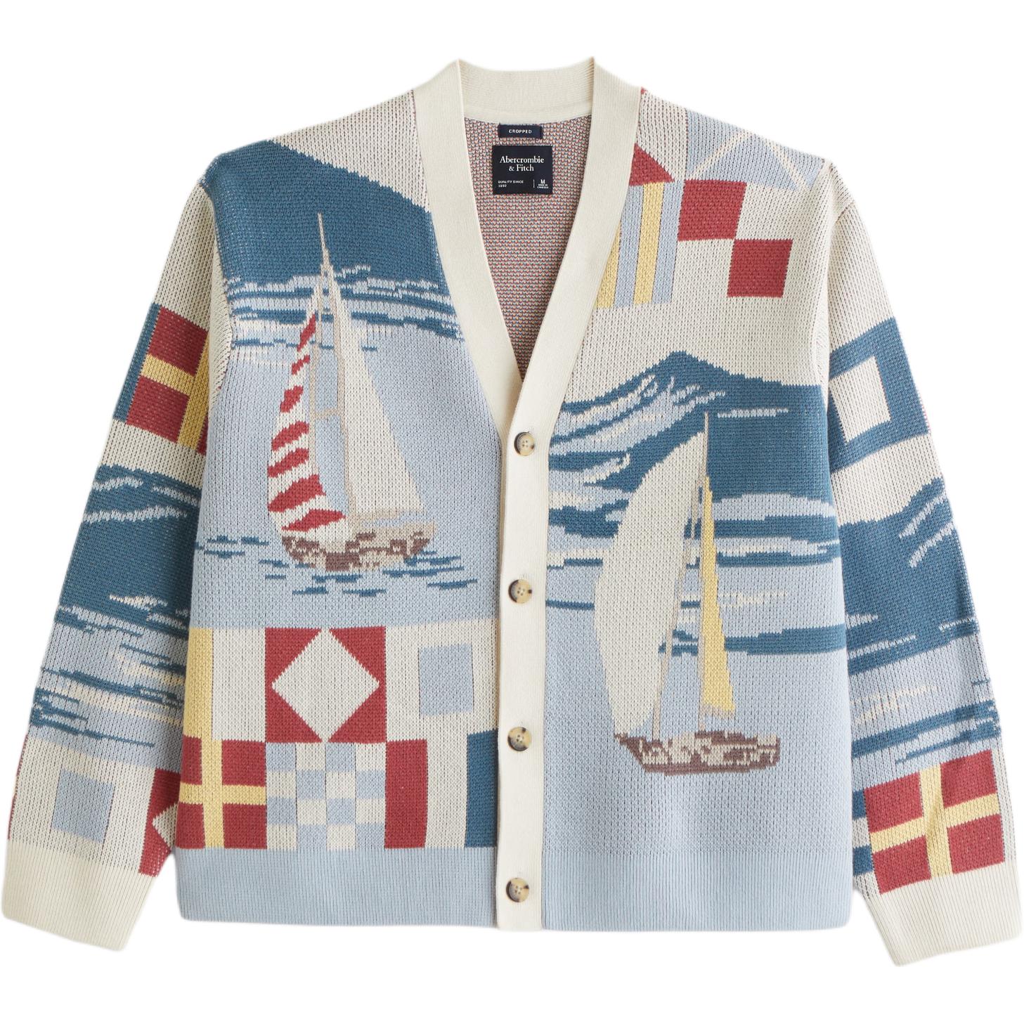 

Джемпер мужской Abercrombie＆Fitch, светло-голубой