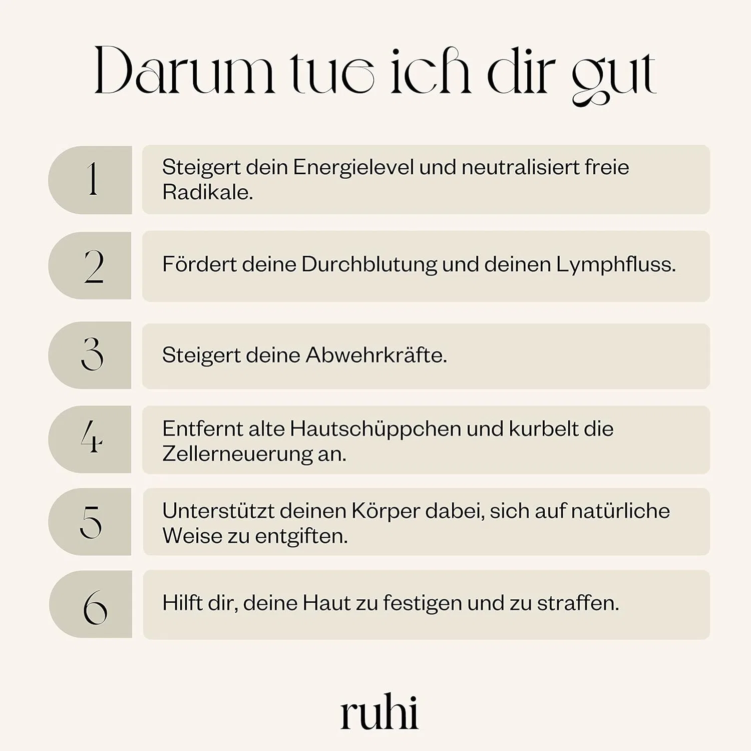 Ионная щетка для сухого массажа тела от ruhi Ruhi — фото 4