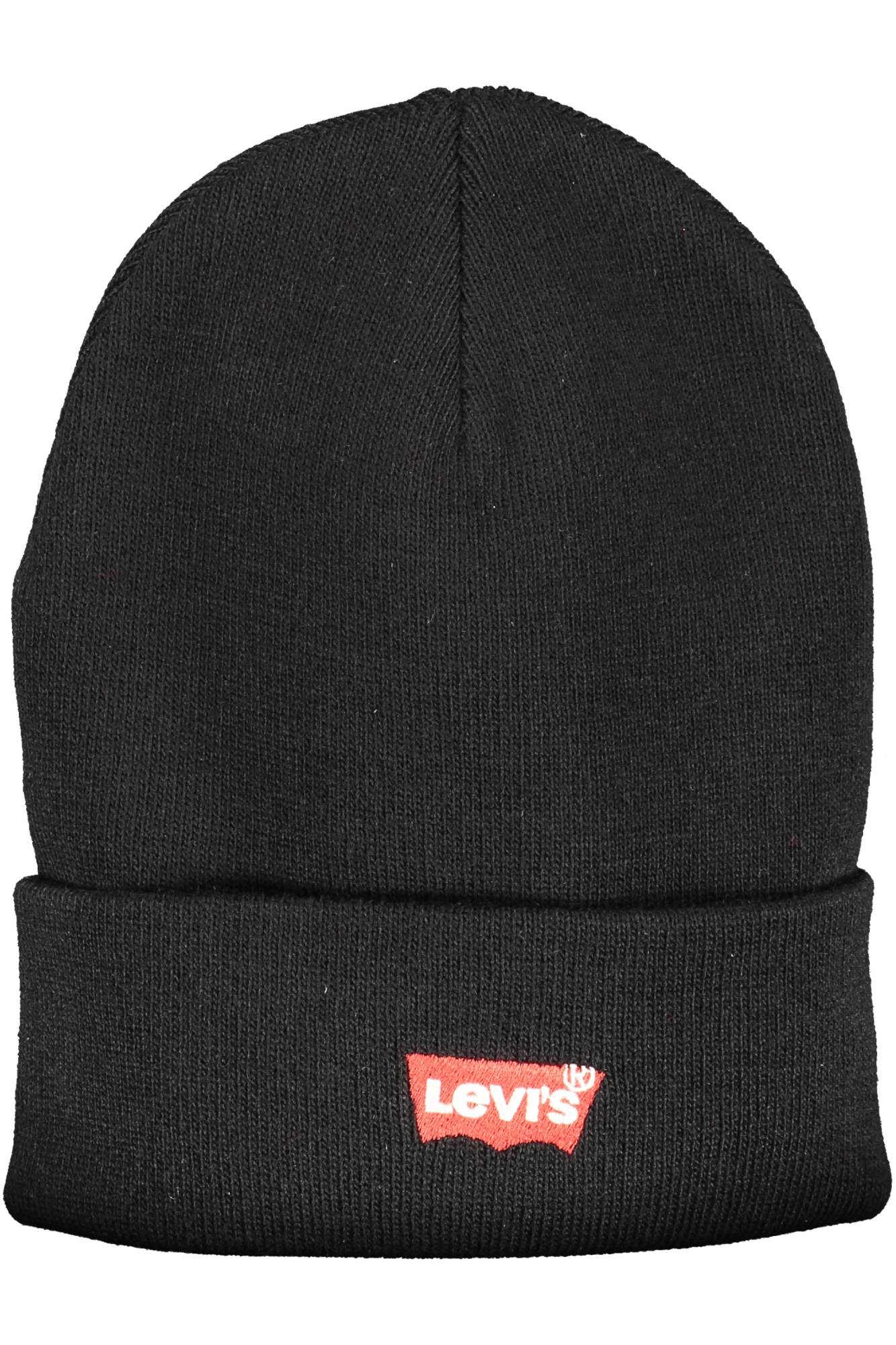 

Мужская шапка Levi'S вязаная с вышивкой, черный