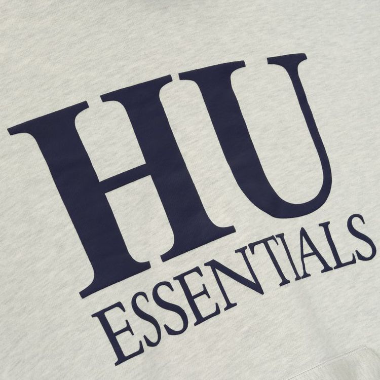 Толстовка Fear of God Essentials Howard University Sport Hoodie, серый — фото 3