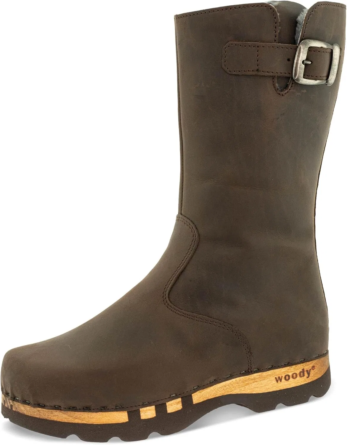 Ботинки woody Herren Sandro Clog Stiefel, Coffee