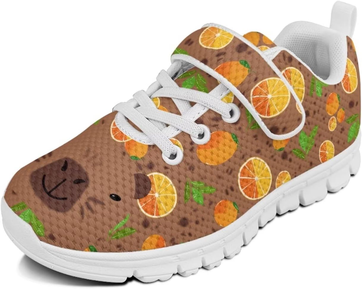 

Беговые кроссовки для мальчиков и девочек, слипоны, теннисные кроссовки для детей Cugasmaru, оранжевый