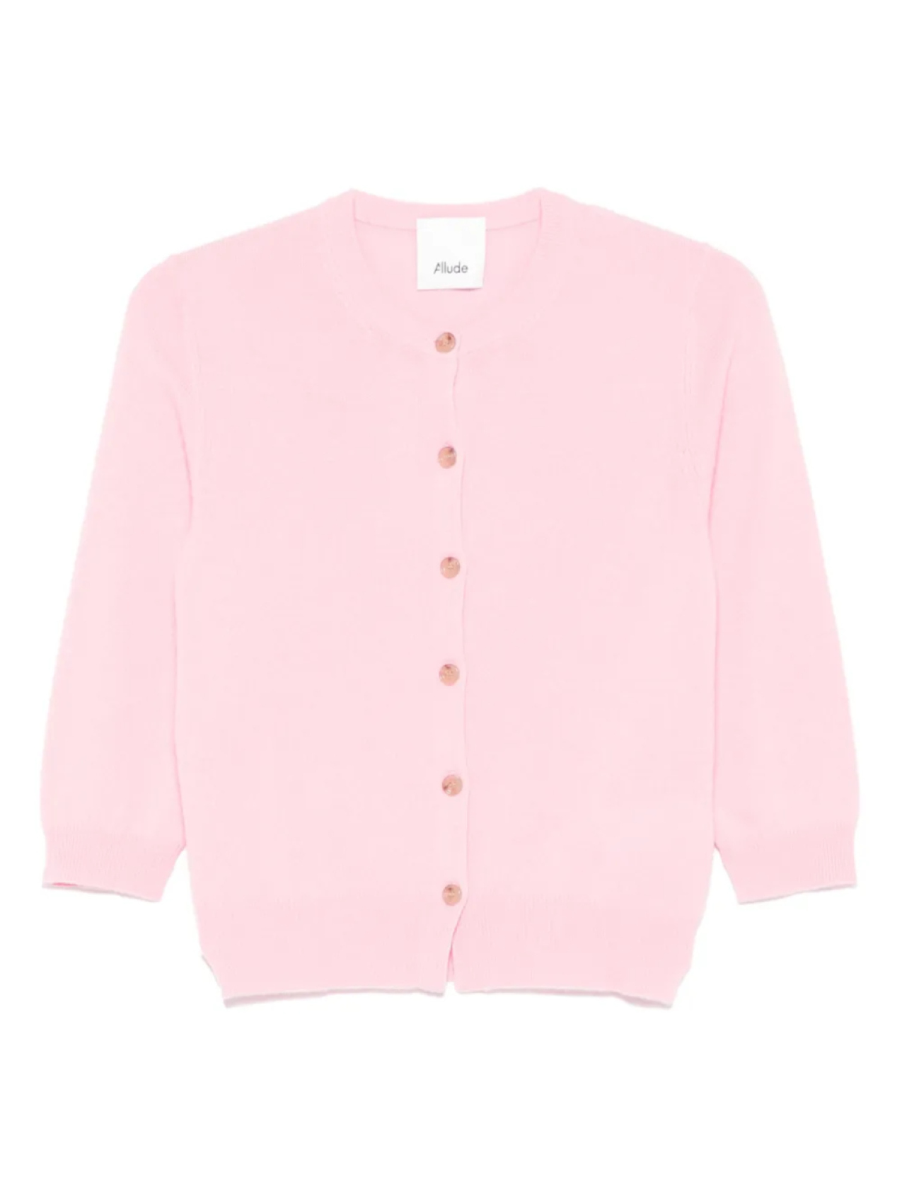 

Кашемировый кардиган Allude, розовый