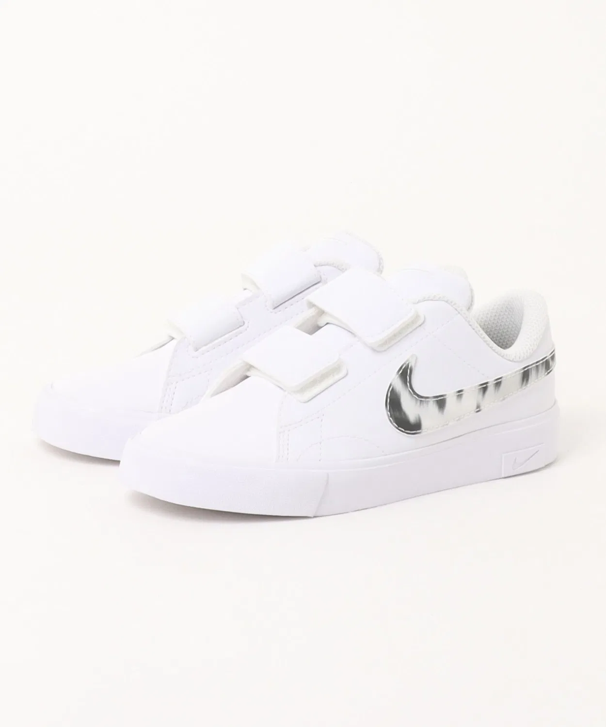 Детские кроссовки с липучкой Tennis Essential CHW P PS NIKE, White