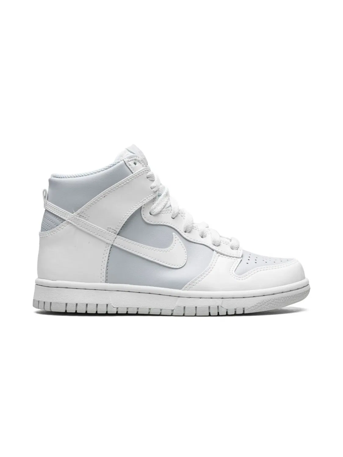 Кроссовки Dunk High в цвете Суммит Уайт Nike, белый