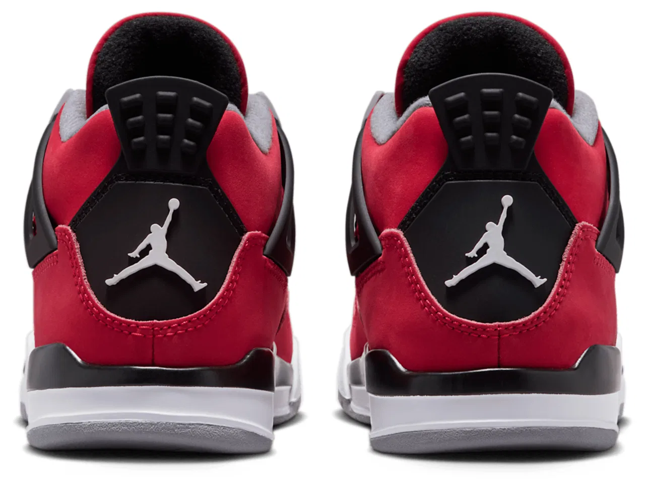 Кроссовки для мальчиков Jordan Retro 4, красный/серый/белый — фото 3