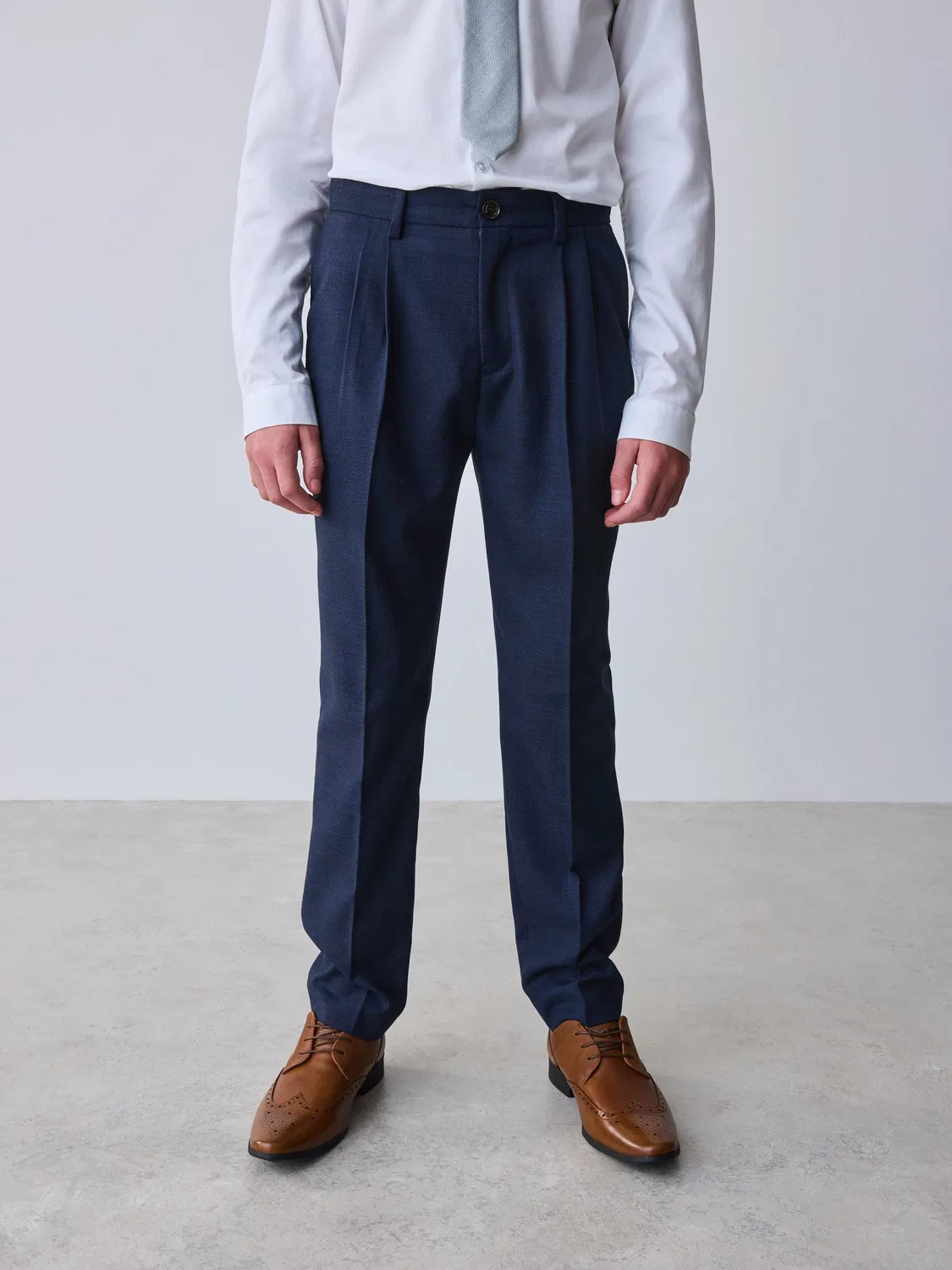 Брюки классические, Suit Trousers Baker by Ted Baker, темно-синий