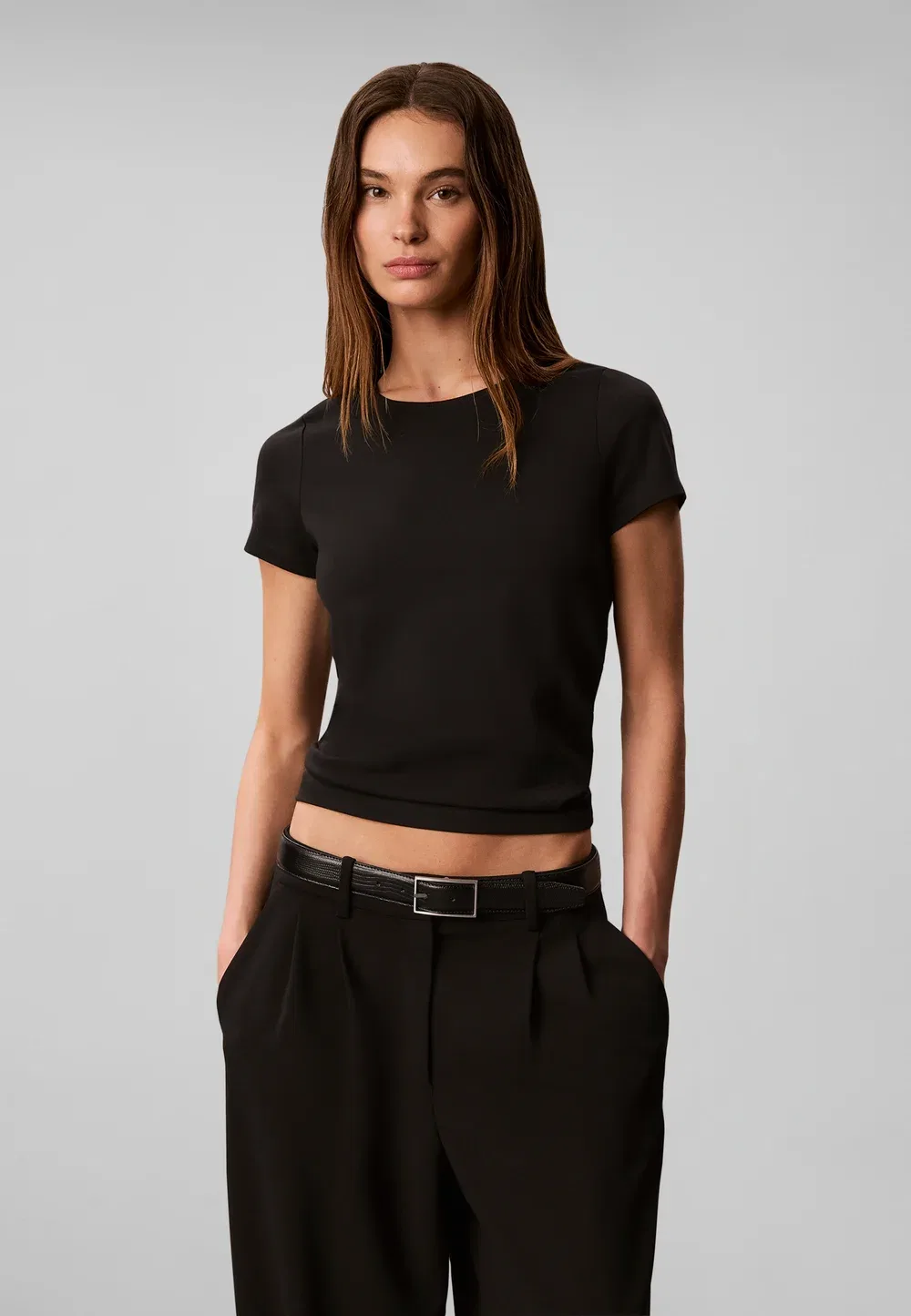 Простая футболка Calvin Klein, Black