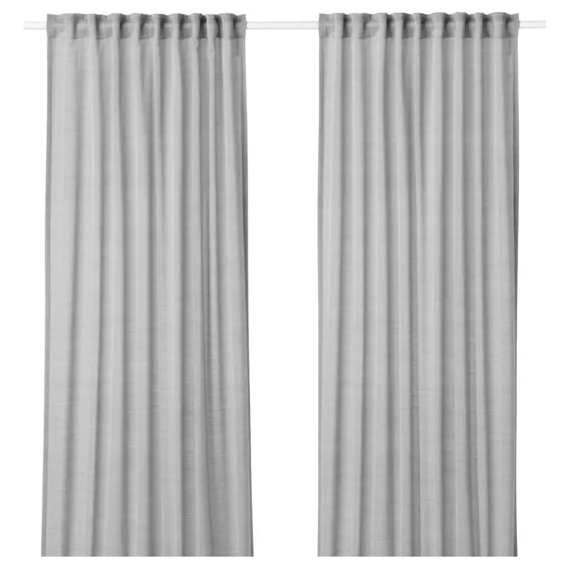 

Шторы Ikea Hilja 2 шт, серый