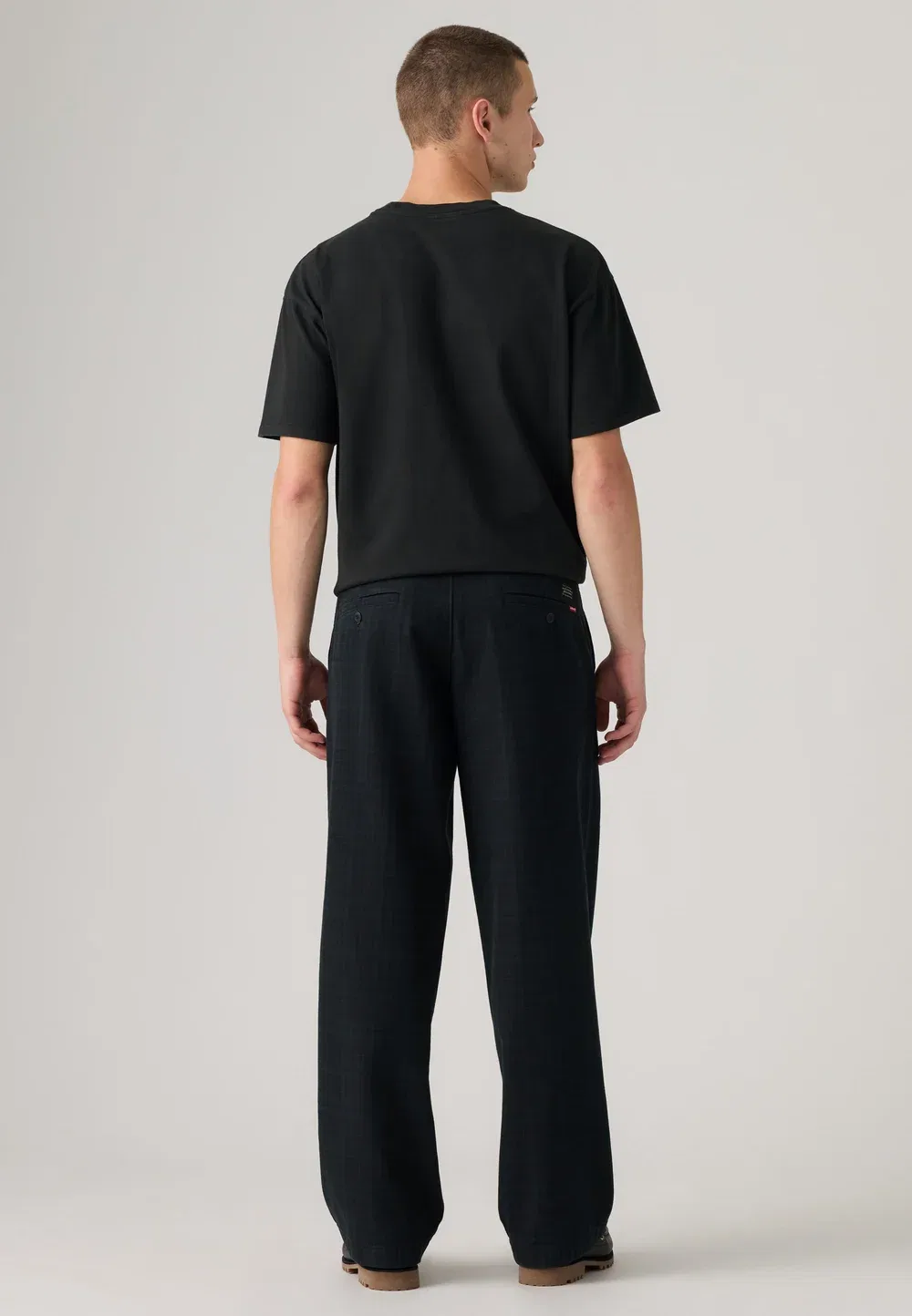Xx чинос мешковатые - чиносы Levi'S, Miles Plaid Dark Tonal Twill Yd — фото 3