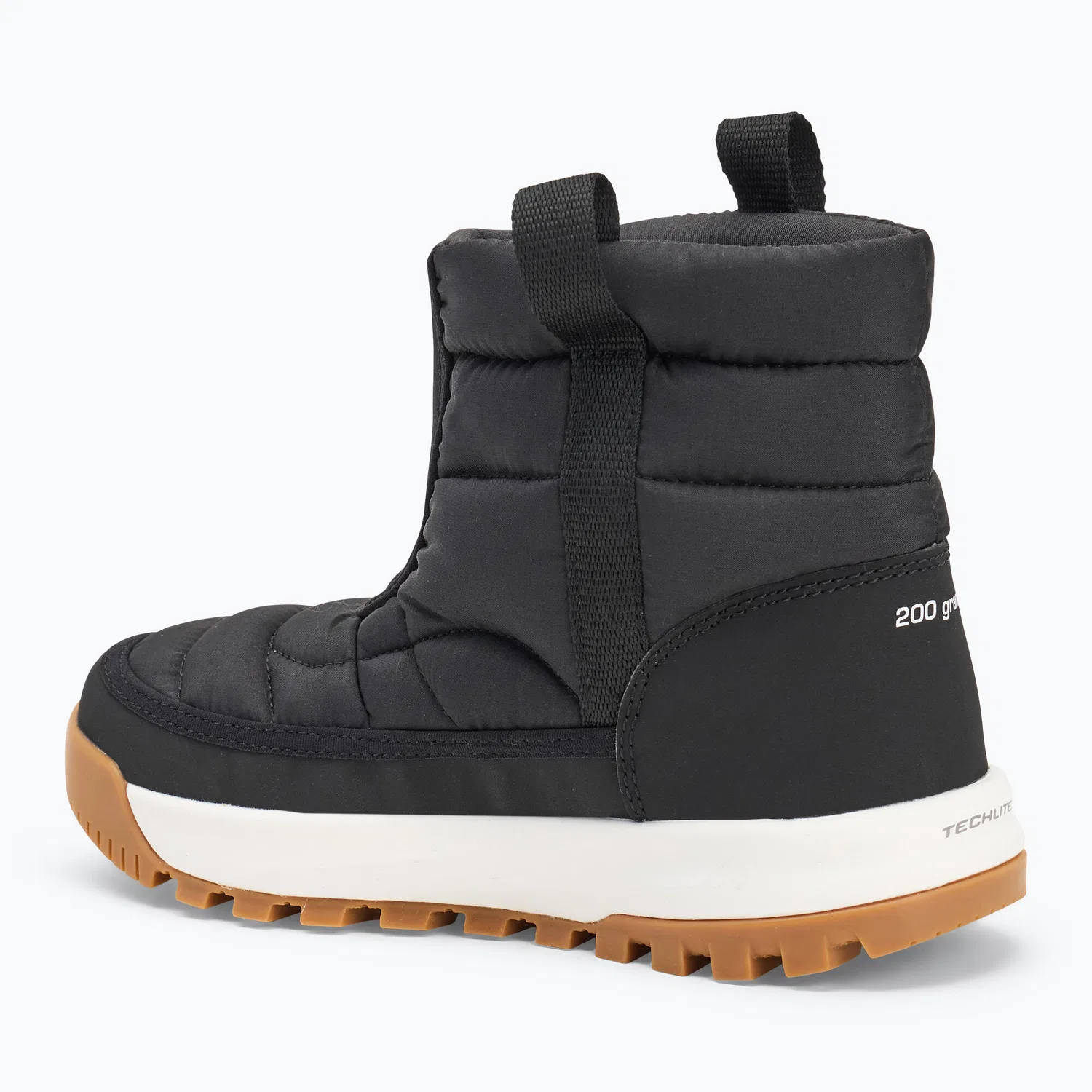 Детские снежные ботинки с высоким голенищем Columbia Youth Snowtrot Mid, Schwarz — фото 3