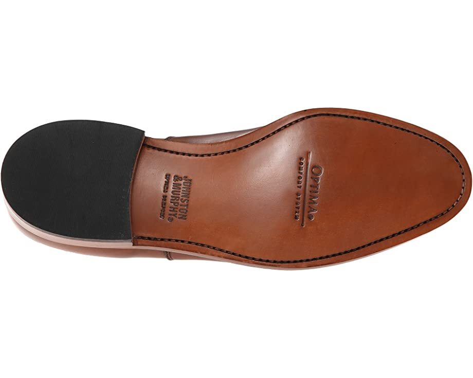 Оксфорды Melton Classic Dress Cap Toe Oxford Johnston & Murphy, коричневый — фото 4