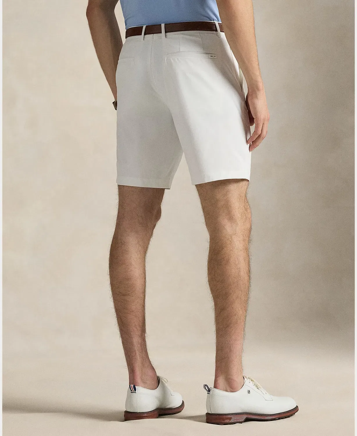 Мужские шорты технические из полиэстера Ralph Lauren, Blanco — фото 3