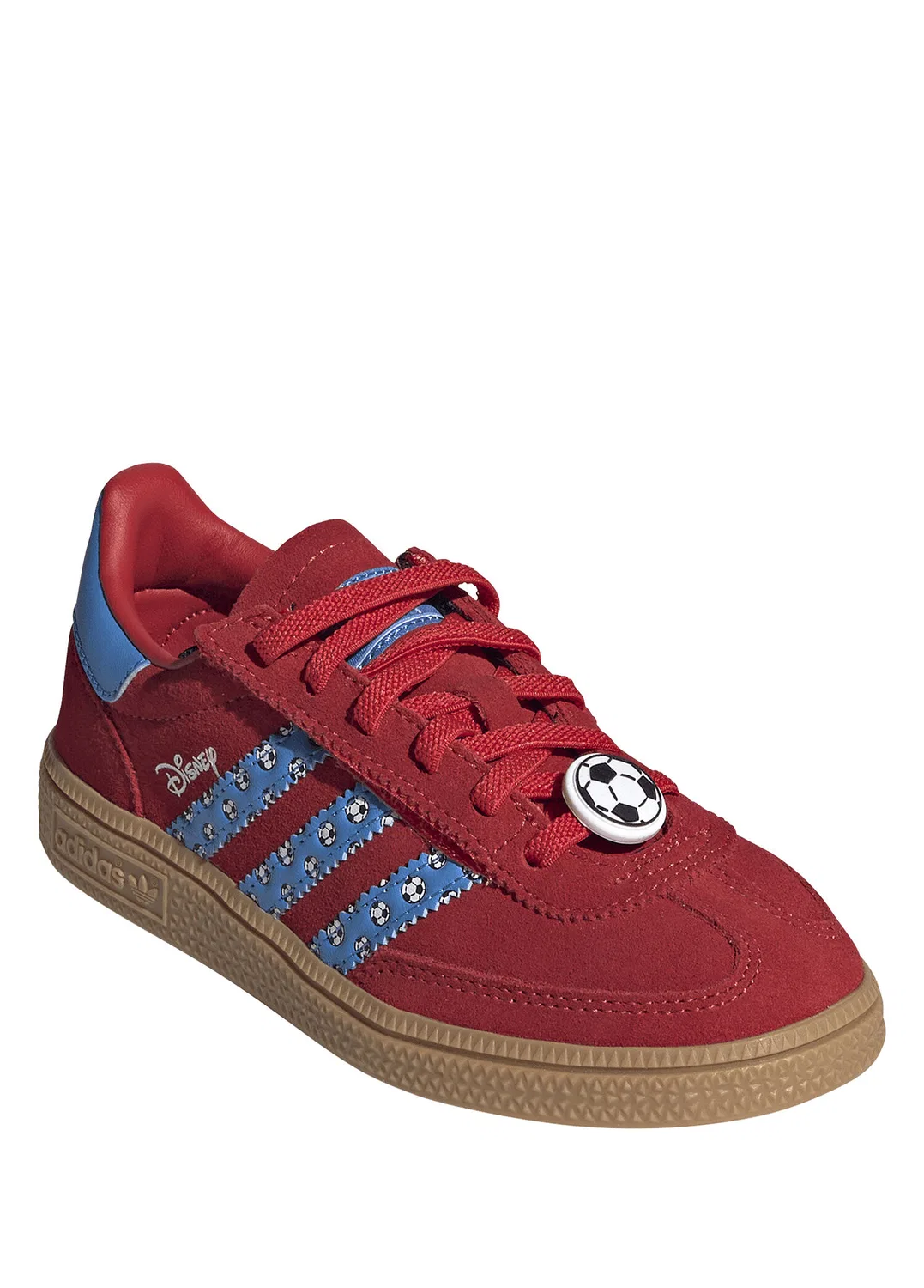 Кроссовки детские Adidas Disney Handball Spezial, красный — фото 4