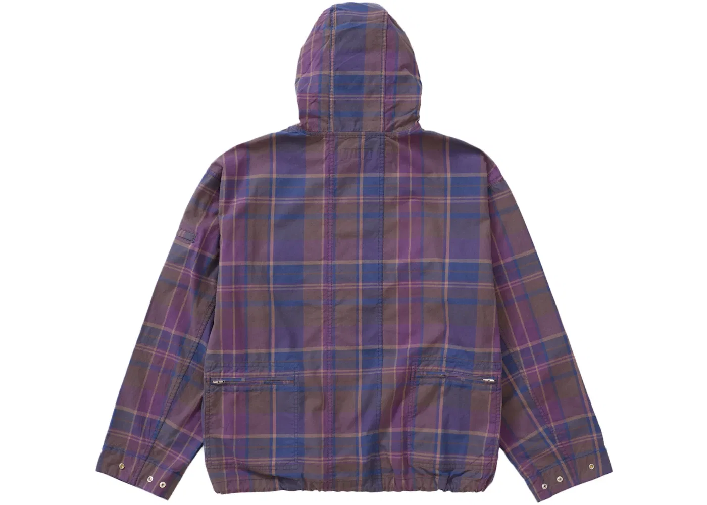 Мужская куртка-анорак с клетчатым принтом Supreme Anorak, Plaid — фото 2