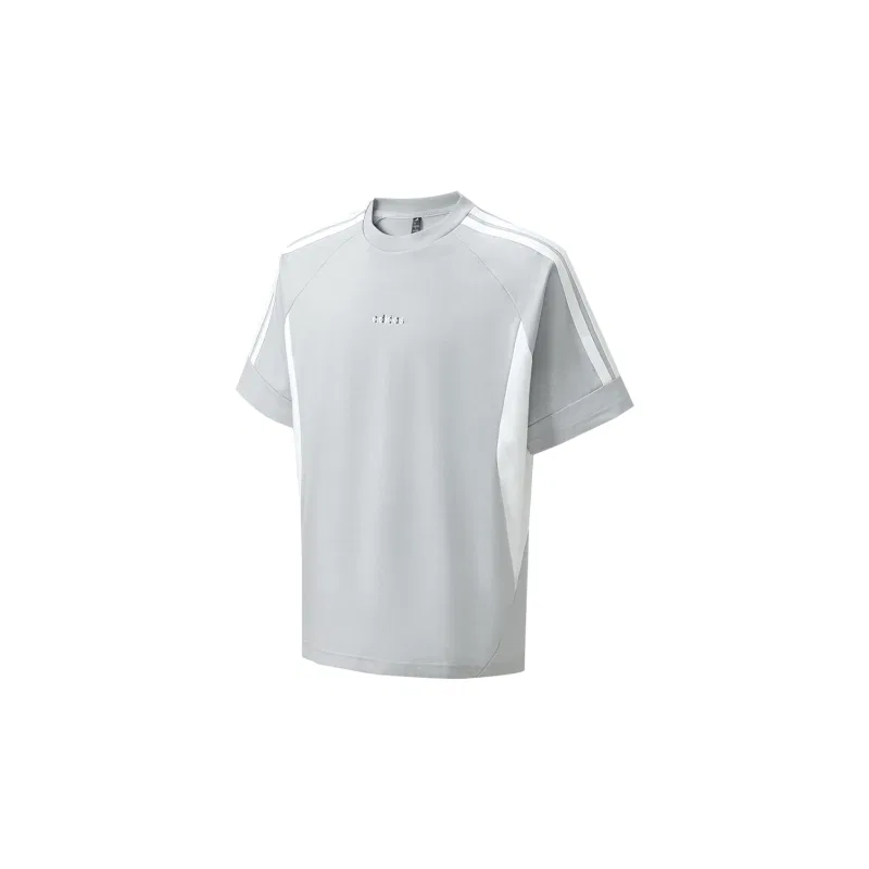 Мужская футболка с круглым вырезом No. 2 Gray/Raw White Adidas, No. 2 Gray/Raw White
