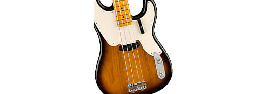 

Бас-гитара Fender American Vintage II 1954 Precision Bass, кленовый гриф, 2 цвета Sunburst с футляром