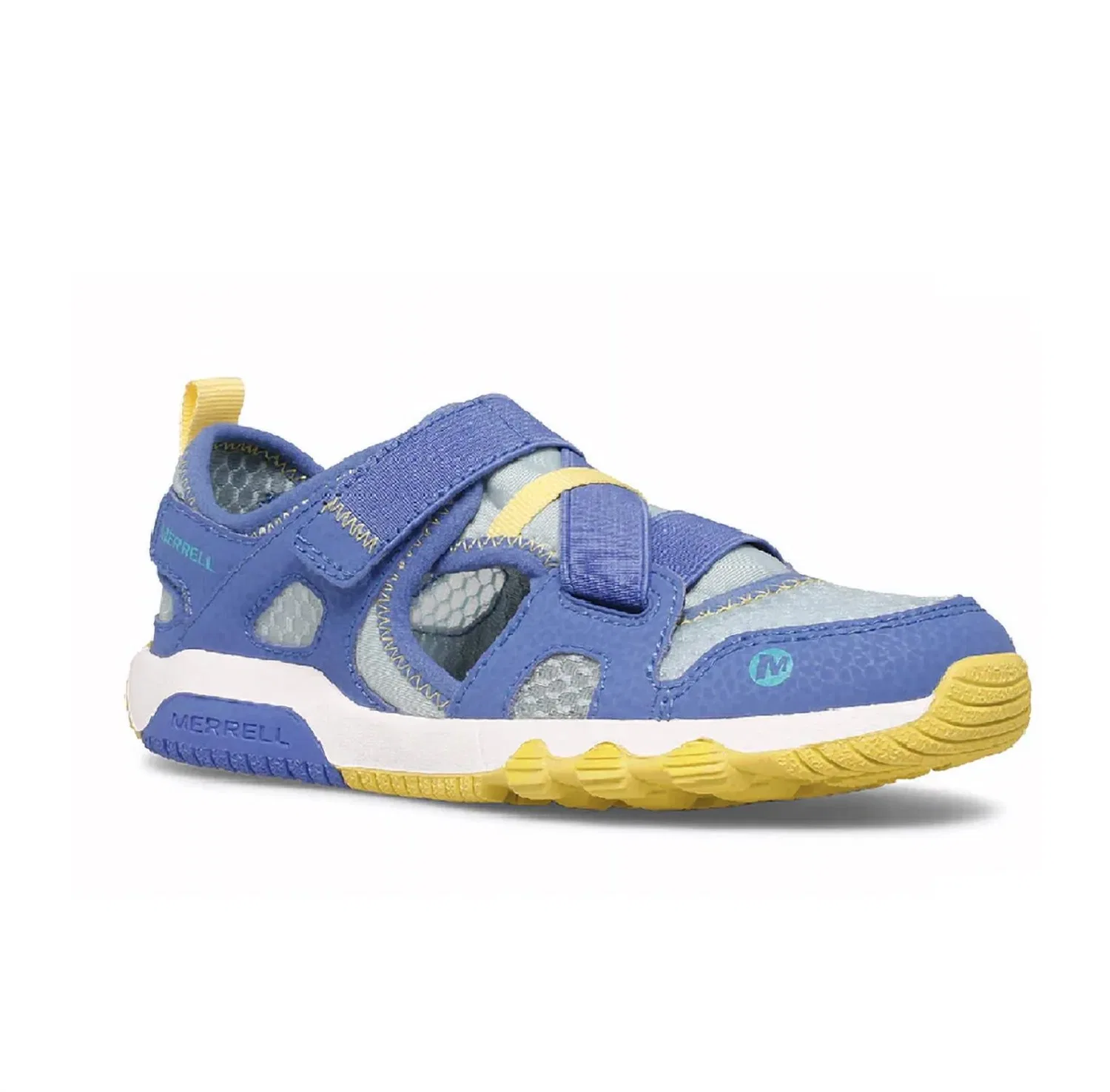 Детские сандалии для мальчиков для воды с быстросохнущим верхом Hydro Water Sandal MERRELL, Free Marlin/Limelight