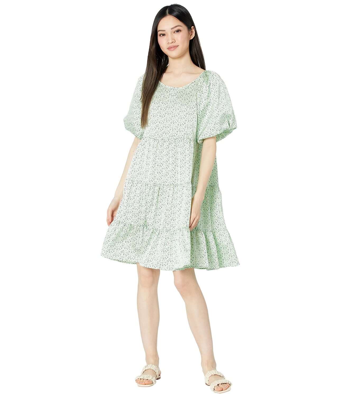 

Платье BCBGeneration, Puff Sleeve Babydoll Dress GT01D45