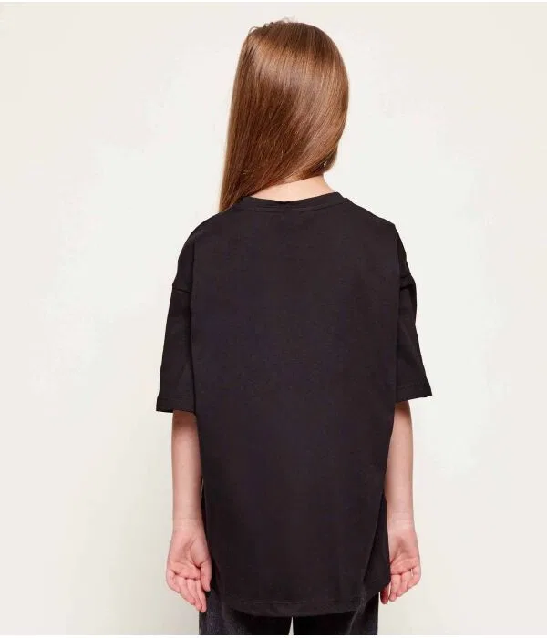 Детская футболка с принтом T-Shirt Pinko Up, черный — фото 3