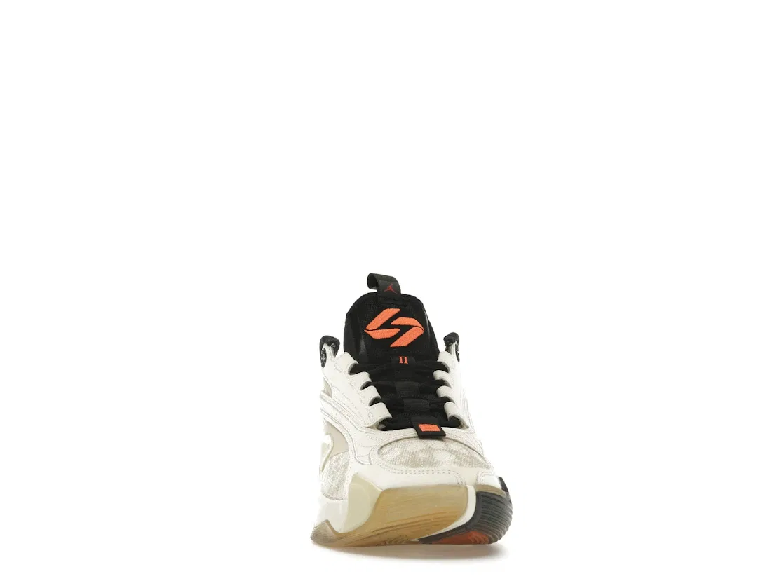 Детские кроссовки для баскетбола Jordan Luka 2 Neutral Jordan, Coconut Milk Fossil Lemon Drop Black — фото 2